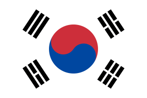 Korea Korea flag
